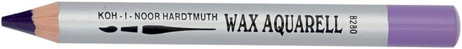 Карандаш восковой акварельный, лавандовый, Wax aquarell Koh-I-Noor/8280013002KS (4)