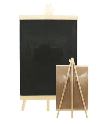 Мольберт + холст 25*35 см. CZ-290 "Черный" для письма мелками (1/36) Мольберт + холст 25*35 см. CZ-290 "Черный" для письма мелками (1/36)