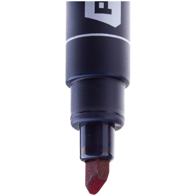 Маркер перманентный Centropen "8516" красный, скошенный, 2-5мм, устойчив к высыханию