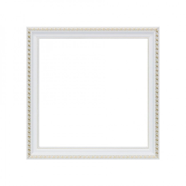 Фоторамка 25 х 25см пластик, с оргстеклом, белый, Gamma/ПРК-16  (12)