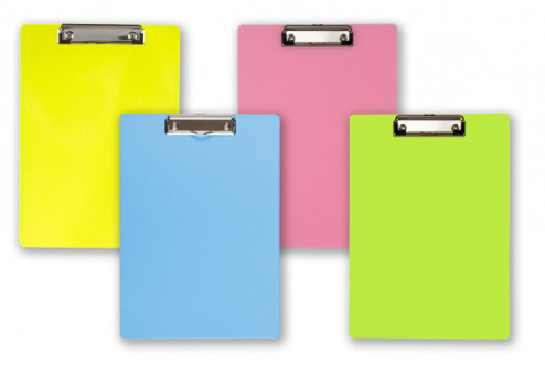 Планшет А5 пластиковый, с металлическим держателем, Asmar