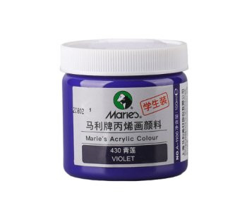 Краска  акриловая 100 мл. Фиолетовая DB-1091 в баночке №430 Maries (1/72)