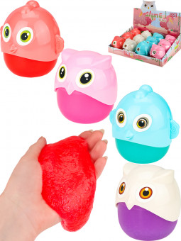 Слайм 190г "Сова", Рыжий Кот/ИСМ-4988 (12)