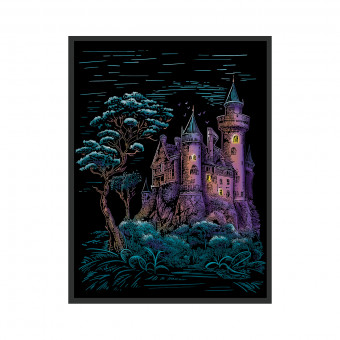 Гравюра 20 x 25,5см "Таинственный замок", Hobbius/SGHM №07 Гравюра 20 x 25,5см "Таинственный замок", Hobbius/SGHM №07