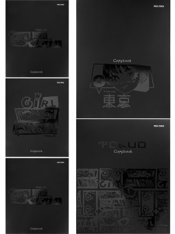 Тетрадь 48 клетка "Аниме стайл", скрепка, Prof-Press/Т48-2307 (5)