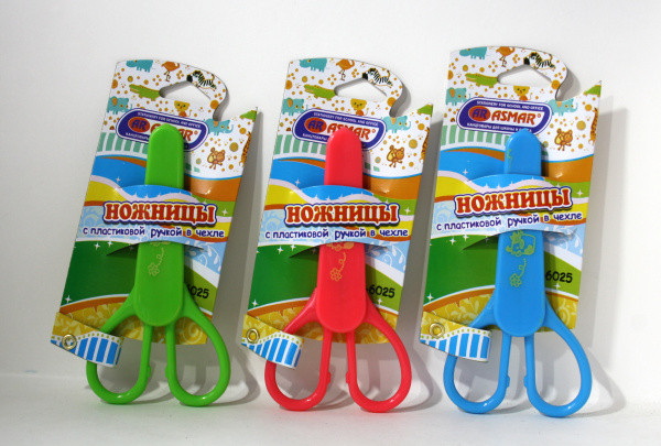 НОЖНИЦЫ ДЕТСКИЕ В ЧЕХЛЕ С ТУПЫМ НАКОНЕЧНИКОМ 120ММ (24) НОЖНИЦЫ ДЕТСКИЕ В ЧЕХЛЕ С ТУПЫМ НАКОНЕЧНИКОМ 120ММ (24)