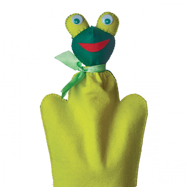 Набор для творчества "Лягушонок" серия "Шьём из фетра. Кукольный театр своими руками", BV/2-280/10