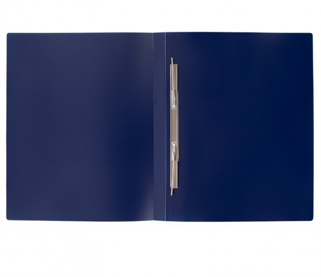 Папка с пружинным скоросшивателем A4 WENZER OFFiCE "Prisma" 700 мкм, 20 мм, синяя (16)