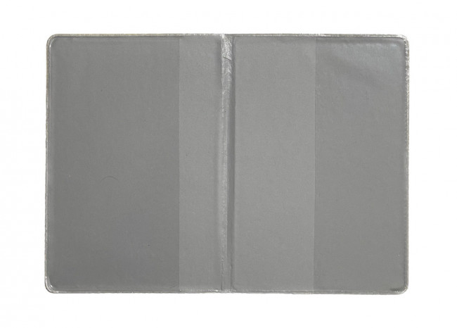 Обложка на паспорт WENZER OFFiCE из ПВХ "Алмазная крошка", тиснение зол. герб РФ, асс. (50)