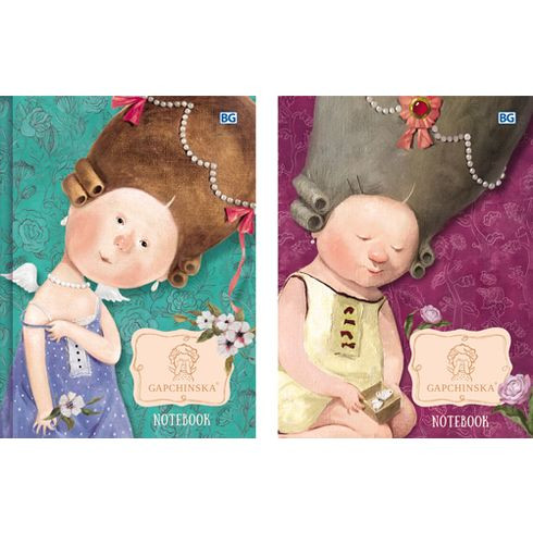 Бизнес-блокнот А6 переплёт твёрдый 80л. индивид.блок:клетка "Gapchinska" ламинация матовая (ассорти) Бизнес-блокнот А6 переплёт твёрдый 80л. индивид.блок:клетка "Gapchinska" ламинация матовая (ассорти)