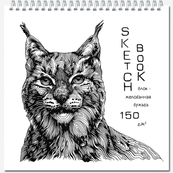 Блокнот-скетч 190х190 40л QUADRO BIG SILK гребень, Полином/2834 (20) Блокнот-скетч 190х190 40л QUADRO BIG SILK гребень, Полином/2834 (20)