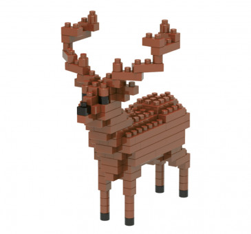 Конструктор пластиковый №06 "Олень" 150 элементов, "Поделкин"/PLK-01