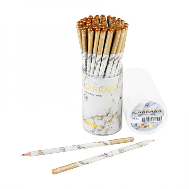 Карандаш НВ чернографитовый "Carrara. White", BV/21-0030/95 (50)