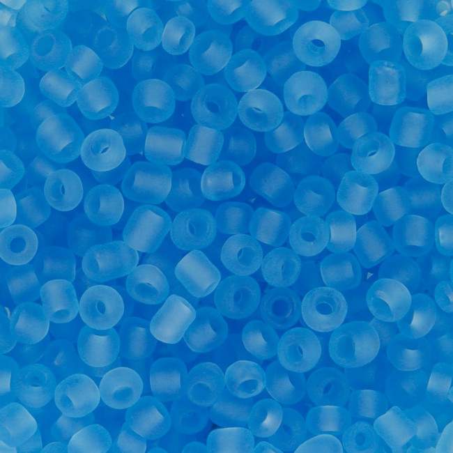 Бисер 08/0 (0001М-0016М) 10 г №0003M голубой, Zlatka/ GR/№0003M