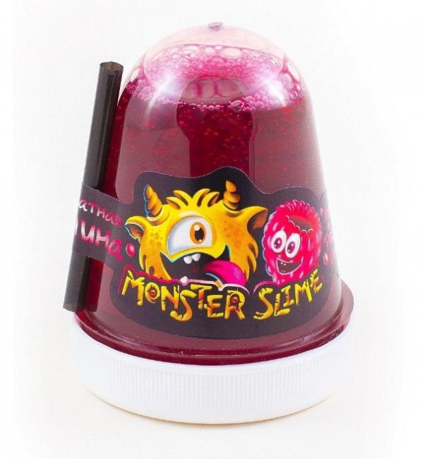 Слайм "Monster's Slime" Ароматная Малина, SL003 Слайм "Monster's Slime" Ароматная Малина, SL003