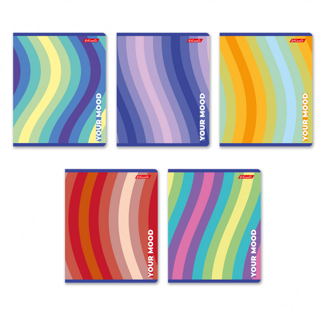 Тетрадь 96 линия "Палитра цвета" скрепка, Светоч (5)