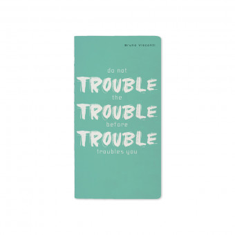 Тетрадь А6 30л клетка "Trouble", сшивка, BV/7-30-001/14 (40)