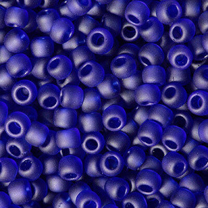 Бисер "ASMAR" размер №6, вес: 450 г, фиолетовый матовый