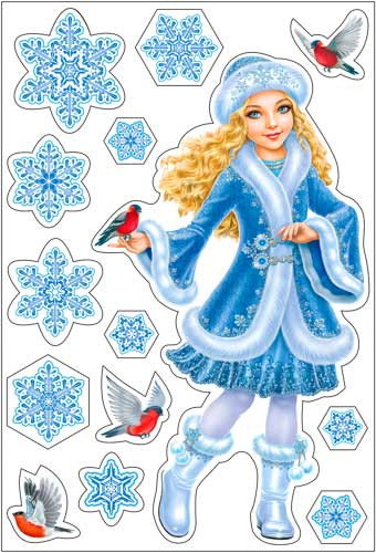 Набор наклеек для декор. Интерьера рн4-45 (25*17)