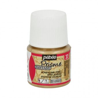 Краска 45мл с фактурным эффектом, античное золото, Fantasy Prisme PEBEO/166032 Краска 45мл с фактурным эффектом, античное золото, Fantasy Prisme PEBEO/166032