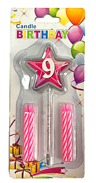 СВЕЧА РОЗ._9 (6605-4)