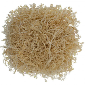 Бумажный наполнитель 50г 3мм, цвет небеленый, Микрос/Ч204-050