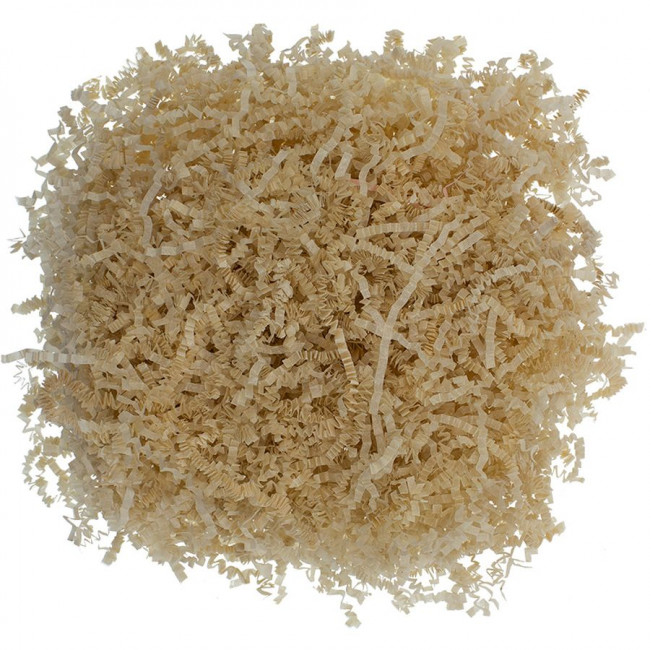 Бумажный наполнитель 50г 3мм, цвет небеленый, Микрос/Ч204-050