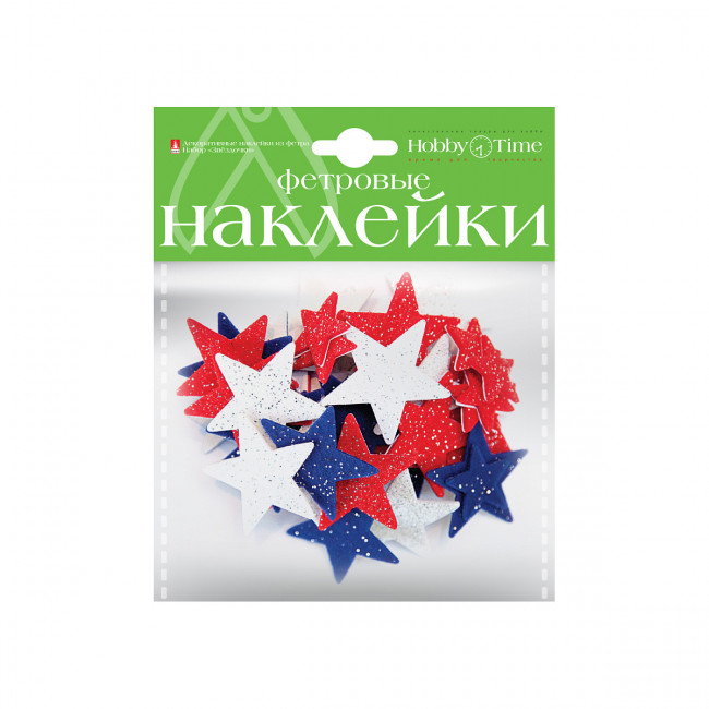 Декоративные наклейки из фетра "Звездочки" №01, BV/2-093/07 Декоративные наклейки из фетра "Звездочки" №01, BV/2-093/07