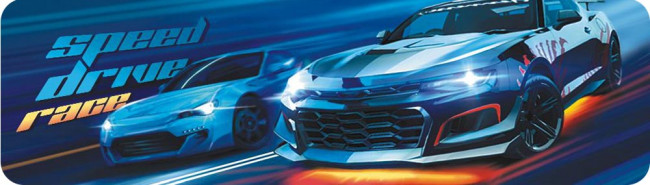 Закладки картонные "Гонки", ЗГ-1838 (20)