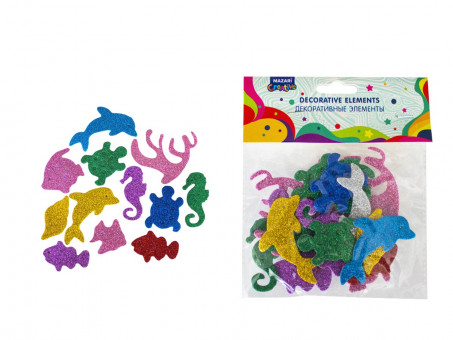 Декоративные элементы "MIX," из EVA на клеевом слое, Mazari/M-20119 (12) Декоративные элементы "MIX," из EVA на клеевом слое, Mazari/M-20119 (12)