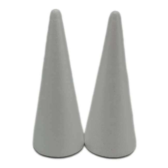 Заготовка для декора "Конус" пенополистирол, 2шт, Love2art/DPZ-R № 024