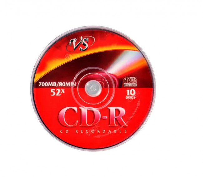Диск CD-R 80 52x Ink Print VS (10)