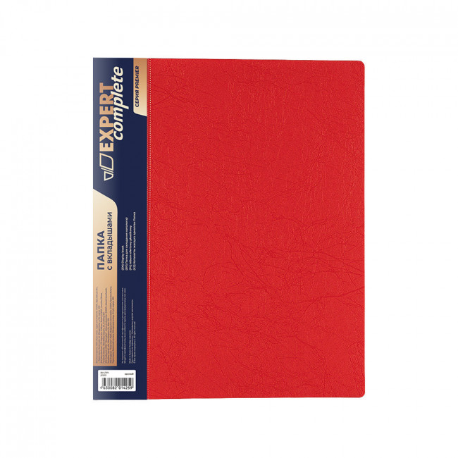 Папка А4 550мкр 20мм, с 10 файлами, волокно, красный, Premier Expert Complete/22123 (6) Папка А4 550мкр 20мм, с 10 файлами, волокно, красный, Premier Expert Complete/22123 (6)