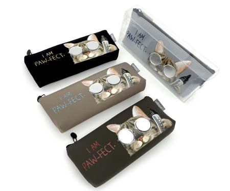 Пенал CN-600 "Котик в очках" косметичка, текстиль, с зеркалами, на молнии, цвета ассорти, в упаковке ПВХ (1/12/288) Пенал CN-600 "Котик в очках" косметичка, текстиль, с зеркалами, на молнии, цвета ассорти, в упаковке ПВХ (1/12/288)