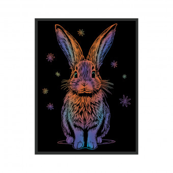 Гравюра 20 x 25,5см "Яркий зайчик", Hobbius/SGHM №10 Гравюра 20 x 25,5см "Яркий зайчик", Hobbius/SGHM №10