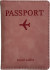 Обложка на паспорт WENZER OFFiCE, Passport "Travel wallet", на резинке, розовая, эко кожа