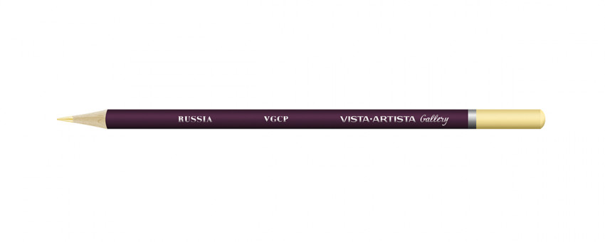 Карандаш цветной художественный заточенный 201 кремовый, Gallery VISTA-ARTISTA/VGCP 201 (6)
