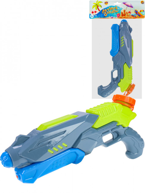 Водный пистолет 310мм, 305 мл, дальность стрельбы 7-8 м, Рыжий Кот/ИК-0542