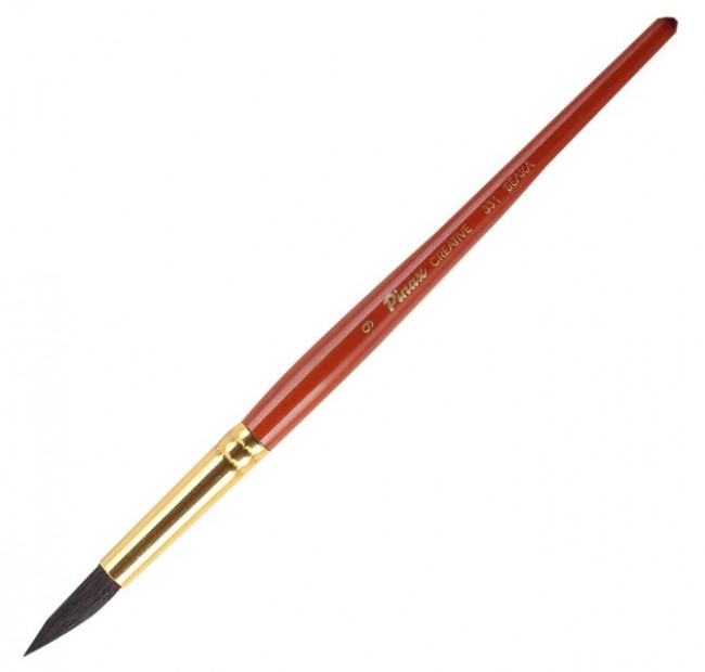 Кисть Pinax CREATIVE Белка КРУГЛАЯ N 9 Кисть Pinax CREATIVE Белка КРУГЛАЯ N 9