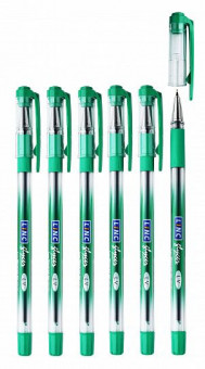 Ручка шариковая зеленая 0,7мм "Glycer" полупрозрачный круглый корпус, Linc/1300RF/green (12/72) Ручка шариковая зеленая 0,7мм "Glycer" полупрозрачный круглый корпус, Linc/1300RF/green (12/72)