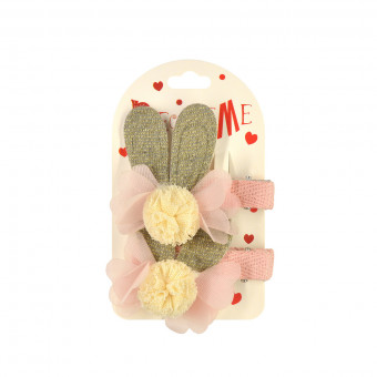 Набор заколок 5см для волос, 2шт, BV/2-719/124 (15)