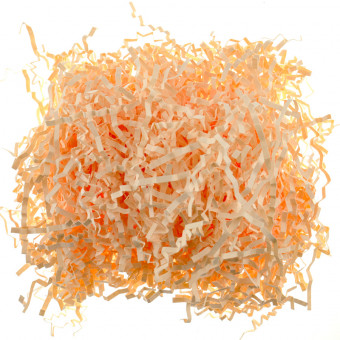 Бумажный наполнитель 50г 3мм, цвет персиковая пастель, Микрос/Ч702-050