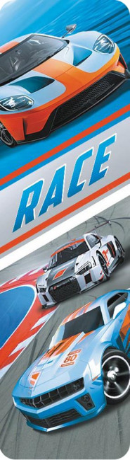 Закладки картонные "Гонки", ЗГ-1840 (20)