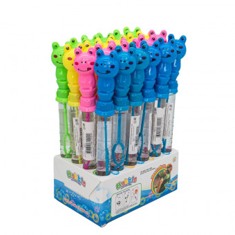 Мыльные пузыри 50 мл "Лягушка", 26см, Микрос/ч53778 (24)