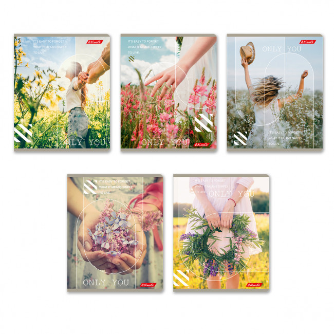 Тетрадь 96 линия "Только ты" скрепка, Светоч (5/30)