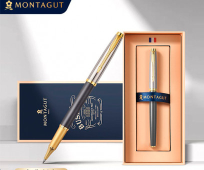 Ручка в футляре  TJ-13 Montagut (черн) 0.5мм роллер, Серебро/серая, металлический корпус, в к/кор M307 (1/20) Ручка в футляре  TJ-13 Montagut (черн) 0.5мм роллер, Серебро/серая, металлический корпус, в к/кор M307 (1/20)
