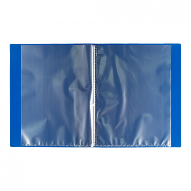 Папка А4 550мкр 20мм, с 10 файлами, волокно, синий, Premier Expert Complete /22122 (6)