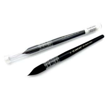 Кисть Белка Микс №8 AS-8 круглая, профессиональная, для акварели, черная ручка, в пластиковой колбе (1/10/100) Кисть Белка Микс №8 AS-8 круглая, профессиональная, для акварели, черная ручка, в пластиковой колбе (1/10/100)