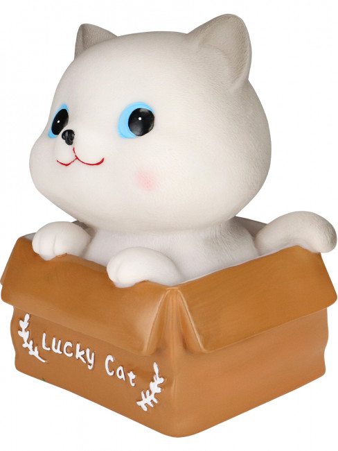 Копилка 18*13*14см "Котик в коробке" MILAND/КС-0861