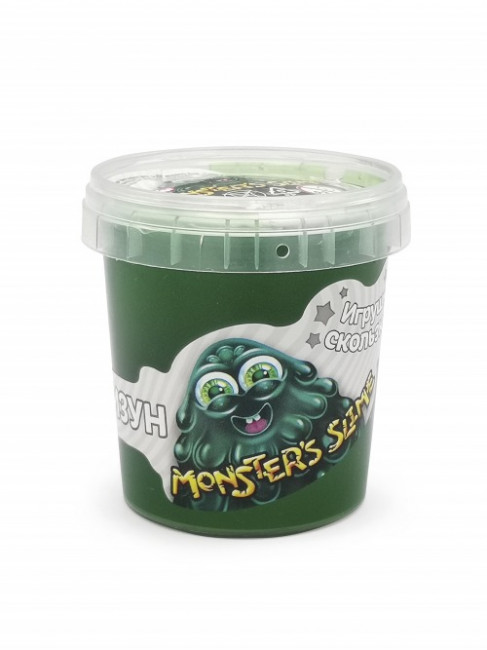 Слайм "Monster's Slime" зеленый, KiKi/SM010